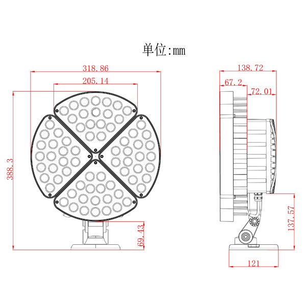 爱国者I号投光灯|凯时